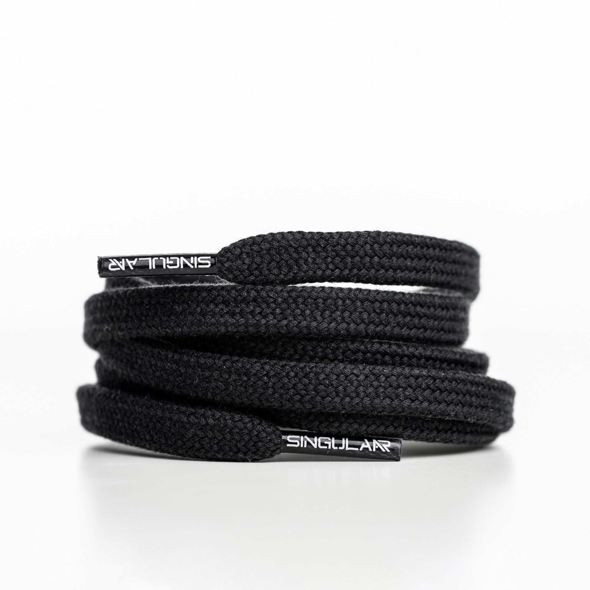 Nachhaltige Schnürsenkel Lasso Black