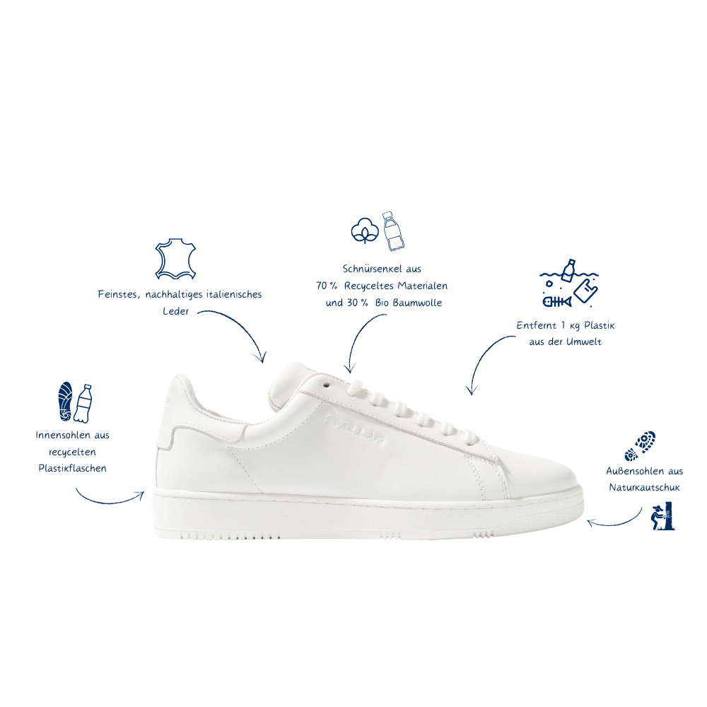 Nachhaltige Sneaker Starwalker - Weiß