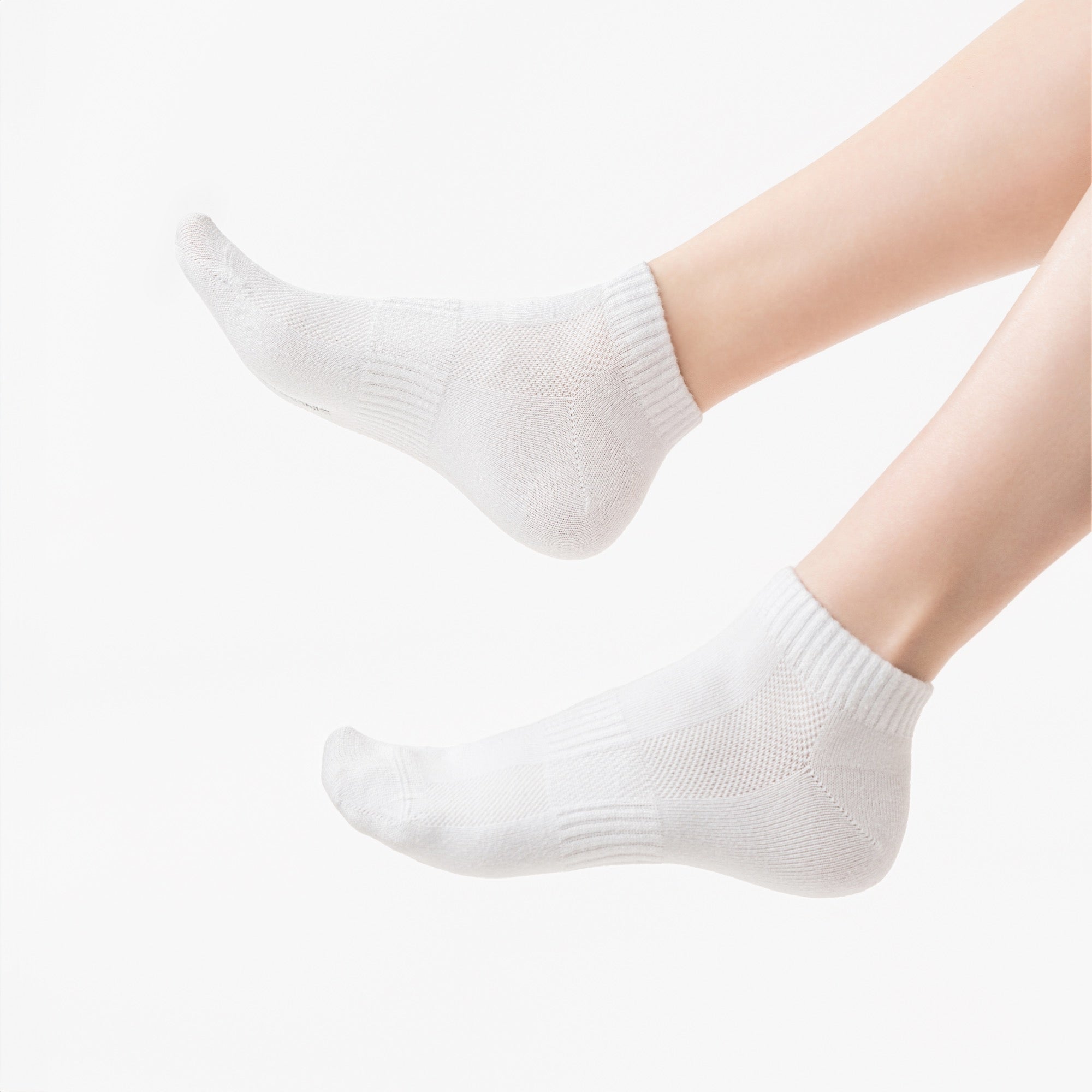 Stardust Unisex Socken aus Bambus Weiß (3. Pack)