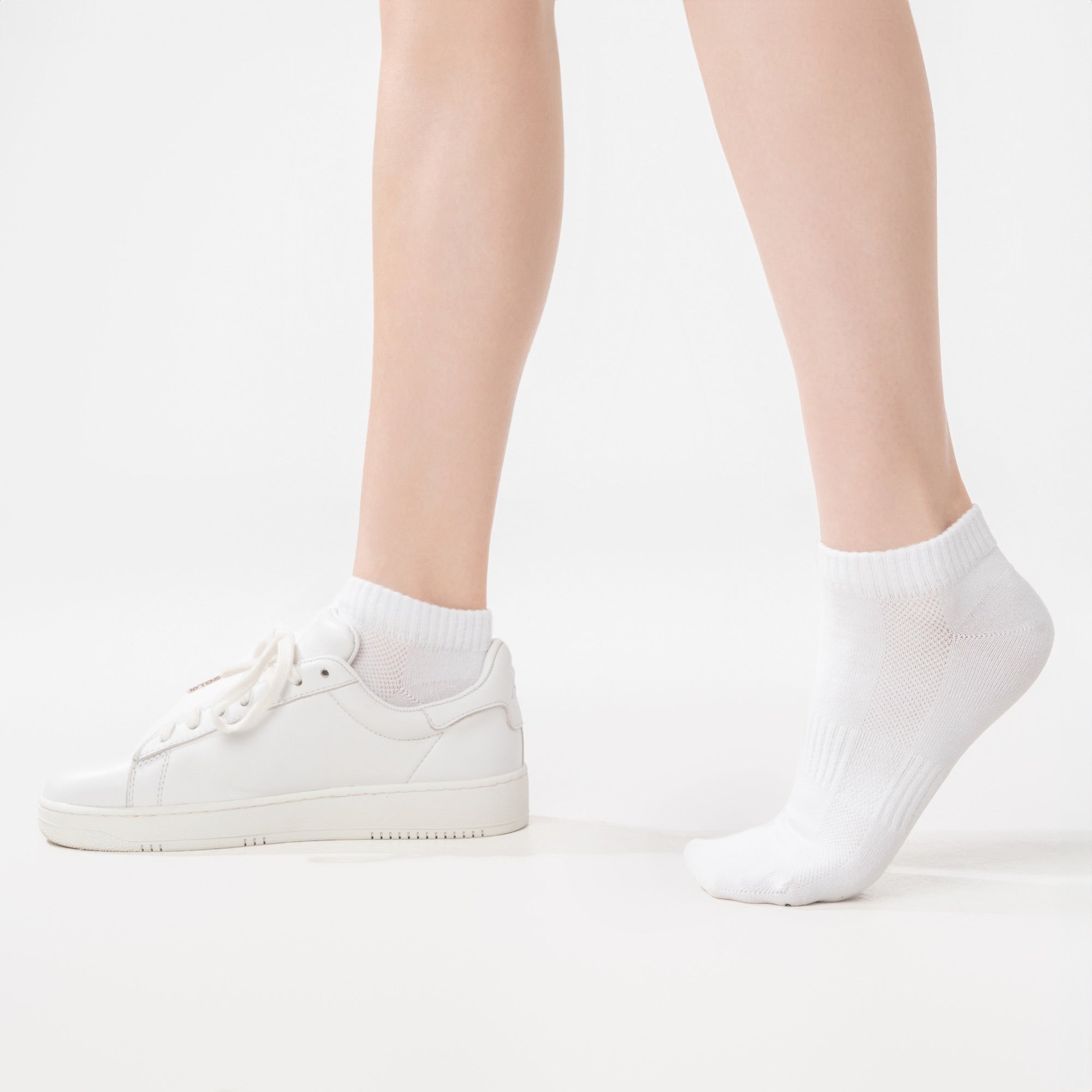 Stardust unisex bamboo socks White (x3) 